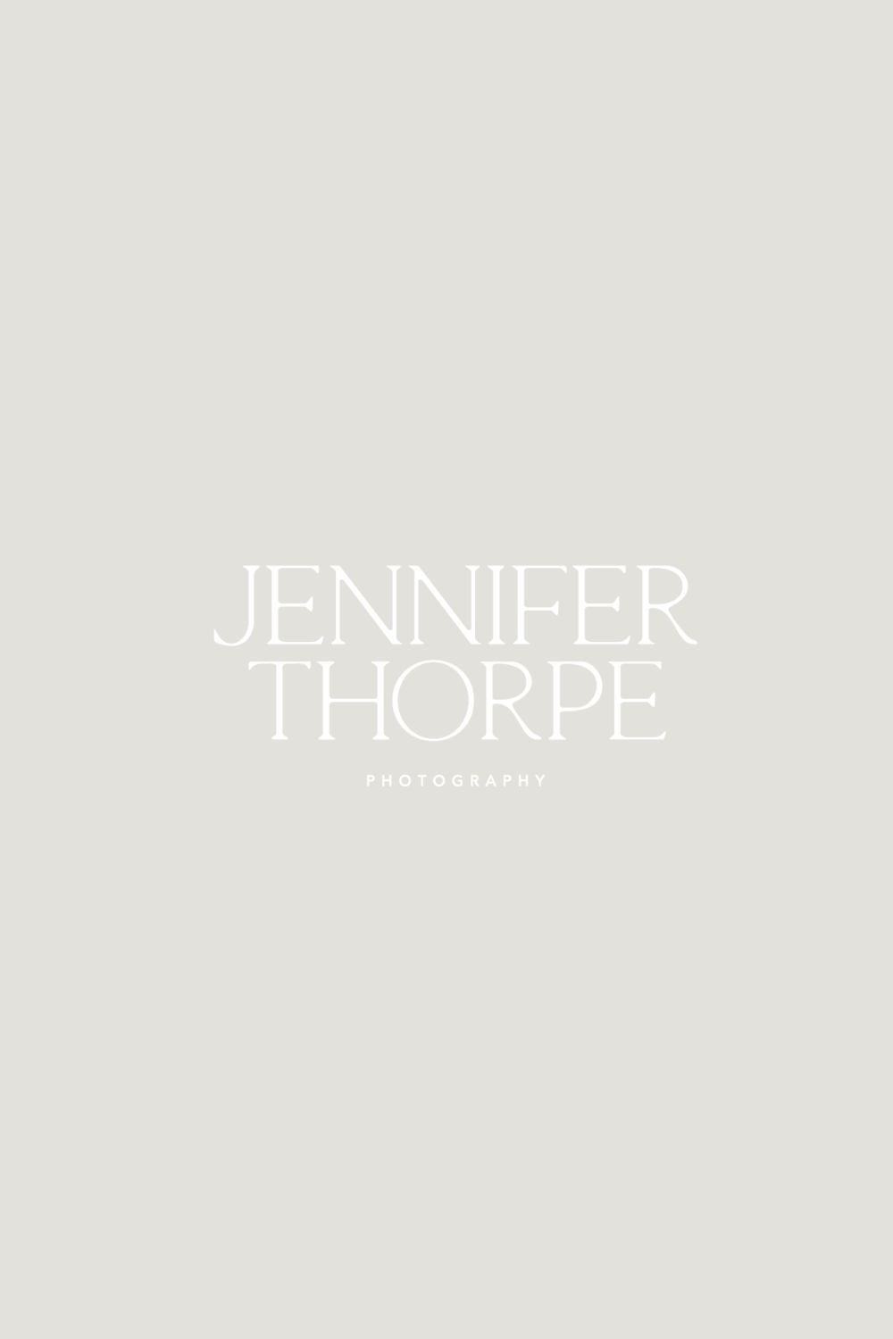 Elevated brand visuals and logo suite for Jennifer Thorpe Photography - a southern wedding and lifestyle photographer. Get a peek into this rebrand on ADesignHaus.com!